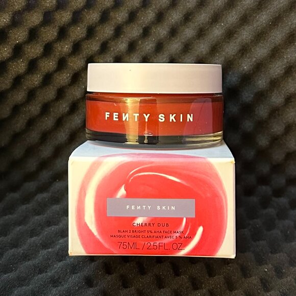 Fenty Skin Cherry Dub Blah to Bright 5% AHA Face Mask - Picture 1 of 9